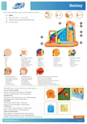 Bestway H2Ogo!® 53301 Turbo Splash™ Zone Inflatable Water Playground 2.70 M - 5