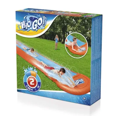 Bestway H2Ogo! Double Water Slide 4.88 M Bw52328 - 5
