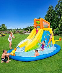 Bestway H2Ogo! Jumbo Water Park Fun Pool With Slide Bw53345 - Bestway