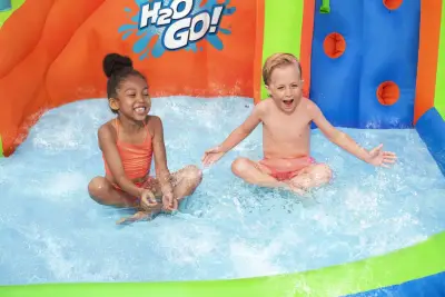 Bestway H2Ogo!® Turbo Splash™ 53408 Inflatable Mega Water Park For Kids, 2.70 M - 4