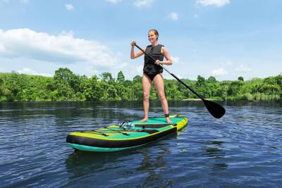 Bestway Hydro-Force Freesoul Inflatable Sup-Surf And Canoe Set With Paddles Bw65310 - 2
