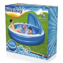 Bestway Inflatable Pool With Sunshade Bw54337 - 2