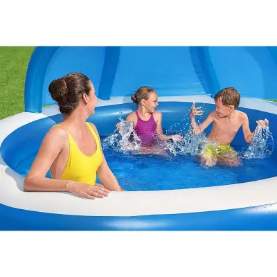 Bestway Inflatable Pool With Sunshade Bw54337 - 3