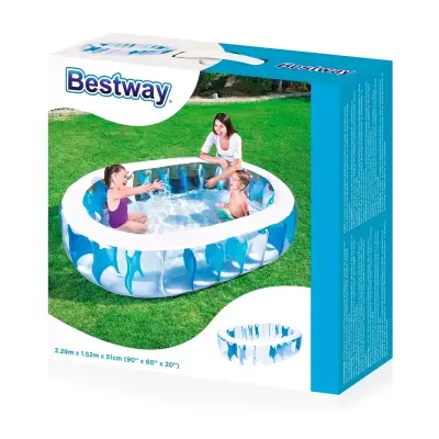 Bestway Jumbo Elliptical Pool Bw54066 - 2