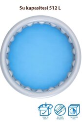 Bestway Jumbo Metallic Color Pool Bw51080 - 2