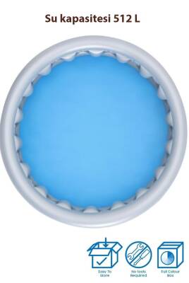 Bestway Jumbo Metallic Color Pool Bw51080 - 2