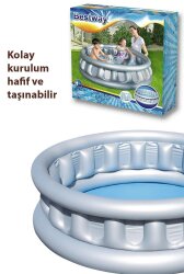 Bestway Jumbo Metallic Color Pool Bw51080 - 3