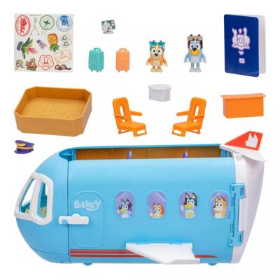Bluey 3-in-1 Transforming Airplane Sound Play Set BLU/17670 - 2