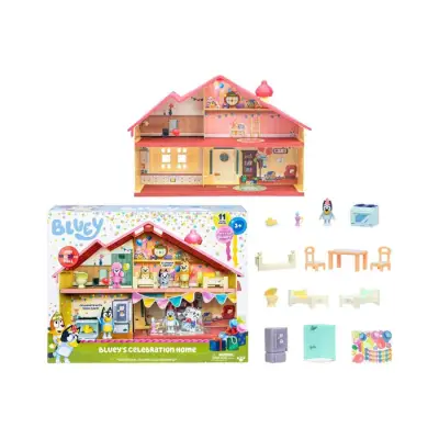 Bluey Birthday Celebration Home Play Set with Accessories BLU/17669 - 4
