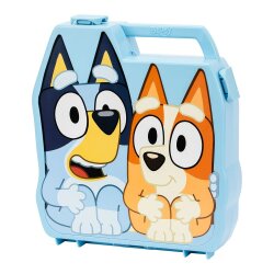 Bluey Deluxe Carrying Case and 8-Figure Set 17638 - Bluey