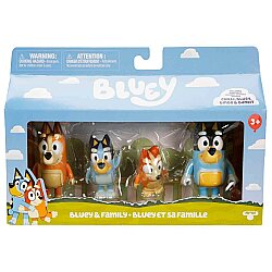 Bluey Figür 4'lü Paket BLU/18915 - 9