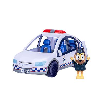 Bluey Sesli Işıklı Polis Arabası ve Figür Bluey/19202 - 1