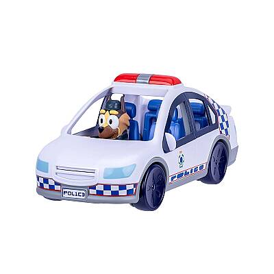 Bluey Sesli Işıklı Polis Arabası ve Figür Bluey/19202 - 2