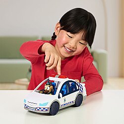 Bluey Sesli Işıklı Polis Arabası ve Figür Bluey/19202 - 4