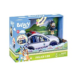 Bluey Sesli Işıklı Polis Arabası ve Figür Bluey/19202 - 5