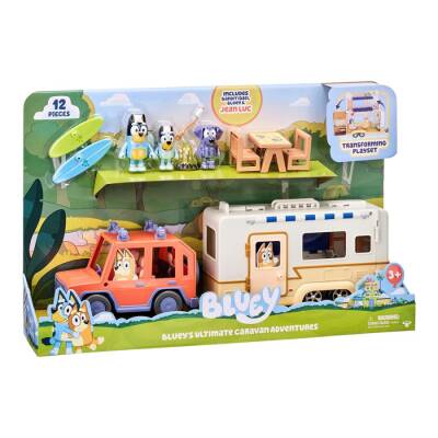 Bluey's Best Caravan Adventures Playset BLU/13096 - 1