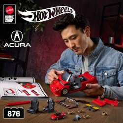 Brick Shop Hot Wheels Elite Series 90 Acura Nsx Car 876 Parts Jft17 - 5