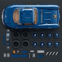 Brick Shop Hot Wheels Premium Series Mercedes-Benz 300 Sl Car Building Set 1600 Pieces Hww25 - 3