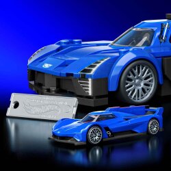 Brick Shop Hot Wheels Speed ​​Series Cadillac Project Gtp Hypercar 236-Piece Building Set Jfr89 - 4