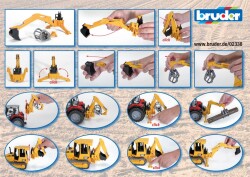 Bruder Accessory: Hydraulic Lever Br02338 - 3