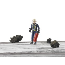 Bruder B World - Firefighter And Rich Accessories Set Br60100 - 2