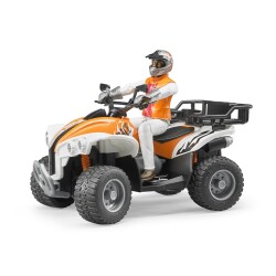 Bruder B World - Quad Motor And Driver Br63000 