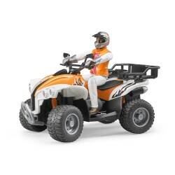 Bruder B World - Quad Motor And Driver Br63000 - 4