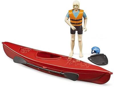 Bruder Canoe And Female Figure Br63155 - 2