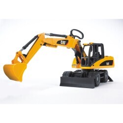 Bruder Caterpillar Wheeled Excavator Br02445 - 8