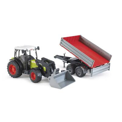 Bruder Claas Nectis 267F Tractor & Trailer Br02112 - 3