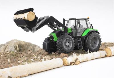 Bruder Deutz Agrotron X720 Tractor With Bucket Br03081 - 3