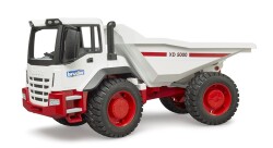 Bruder Dump Truck - Red And White Br03415 - 2