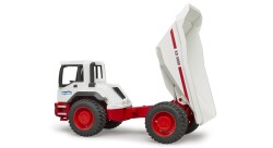 Bruder Dump Truck - Red And White Br03415 - 4