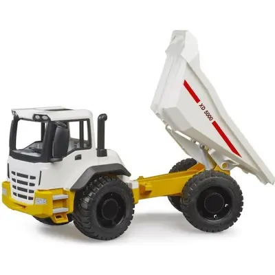 Bruder Dump Truck - Yellow White Br03420 - 2