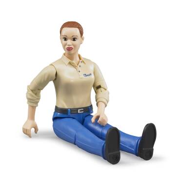 Bruder Fair Skin, Lady In Blue Trousers Br60408 - 3