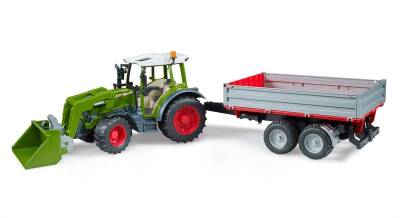 Bruder Fendt Verio 211 Tractor & Trailer With Loader Br02182 - 7