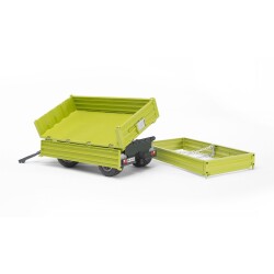 Bruder Functional Trailer - Green Br02203 - 4