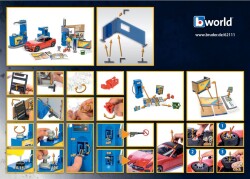 Bruder Gas Station And Car Wash Br62111 - 8