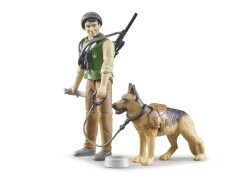 Bruder Hunter Figure & Hunting Dog And Accessories Br62660 - 2