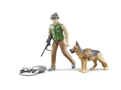 Bruder Hunter Figure & Hunting Dog And Accessories Br62660 - 4