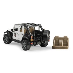 Bruder Jeep Wranger U.R. Police Vehicle And Officer Br02526 - 4
