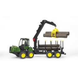 Bruder John Deere 1210E Log Loading And Transport Vehicle Br02133 - 3