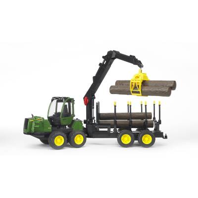 Bruder John Deere 1210E Log Loading And Transport Vehicle Br02133 - 3