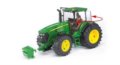 Bruder John Deere 7930 Backhoe Tractor Br03051 - 5