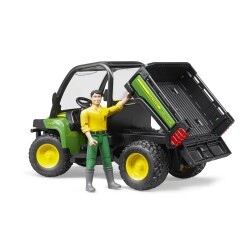 Bruder John Deere Gator 855D & Bworld Adam Br02490 - 2