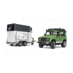 Bruder Land Rover Off-Road Vehicle & Horse Transport Vehicle Br02592 - 1