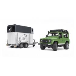 Bruder Land Rover Off-Road Vehicle & Horse Transport Vehicle Br02592 - 4