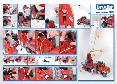 Bruder Mack Granite Fire Truck Br02821 - 7