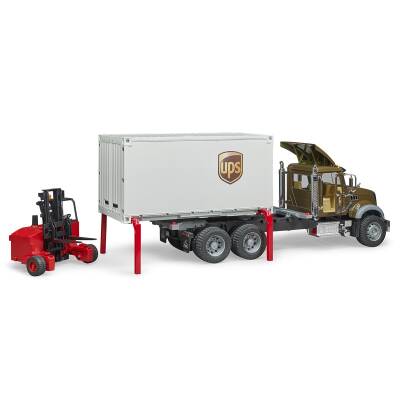 Bruder Mack Granite Ups Cargo Truck Br02828 - 2