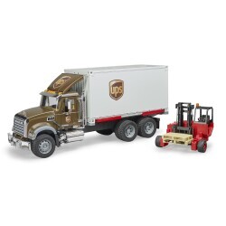 Bruder Mack Granite Ups Cargo Truck Br02828 - 5